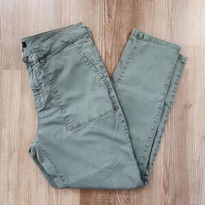 ☔️💜Anthropologie Sanctuary Olive High Rise Pants Petite Large